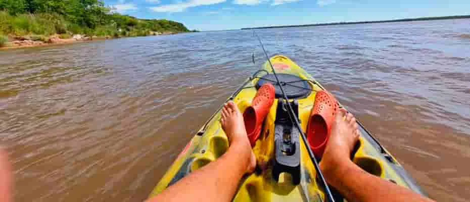 Pesca en kayak en el río Paraná: una experiencia única